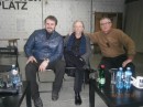 Sa kolegama piscima Vladislavom Bajcem i Draganom Jovanovićem Danilovom...Sajam Pisaca 2018 god